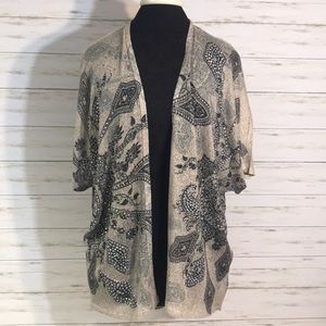 Vocal Cardigan Sweater Size XL